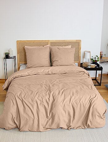 Dekbedset met flaneleffect - Voor 2-persoonsbed