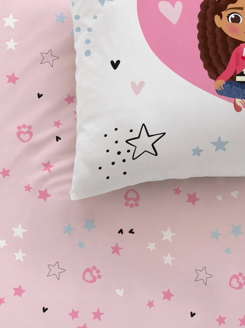 Dekbedset met 'Gabby's Poppenhuis'-print - 1-persoonsbed - Kiabi