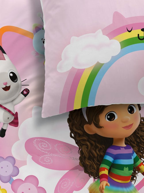 Dekbedset met Gabby's Poppenhuis-print - 1-persoonsbed - Kiabi Dekbedset met Gabby's Poppenhuis-print - 1-persoonsbed - Kiabi