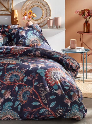 Dekbedset met Indische print - Voor 2-persoonsbed