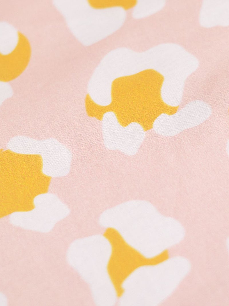 Dekbedset met luipaardprint - Voor 2-persoonsbed Rose - Kiabi