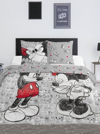 Dekbedset met 'Minnie'-print - Voor 2-persoonsbed