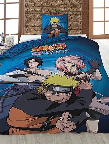 Dekbedset met Naruto-print - Voor 1-persoonsbed