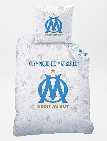 Dekbedset met 'Olympique de Marseille'-print - 1-persoonsbed