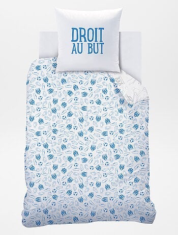 Dekbedset met 'Olympique de Marseille'-print - 1-persoonsbed