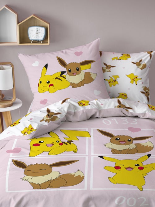 Dekbedset met 'Pokémon'-print - Kiabi