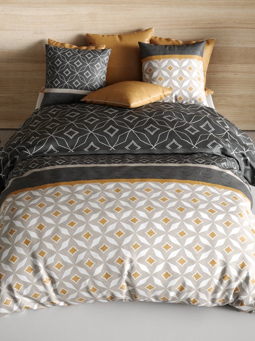 Dekbedset met print - 2-persoonsbed - Kiabi