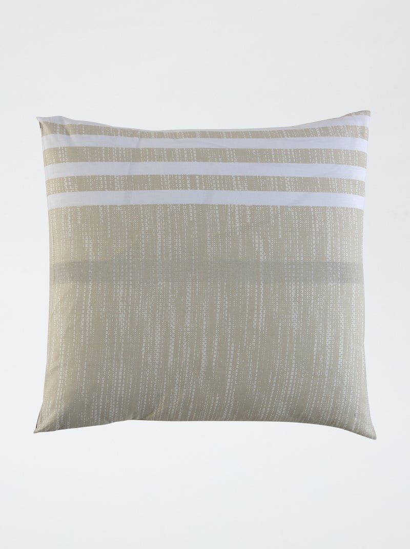 Dekbedset met print - dekbedovertrek + 2 kussenslopen - Voor 2-persoonsbed Blauw - Kiabi