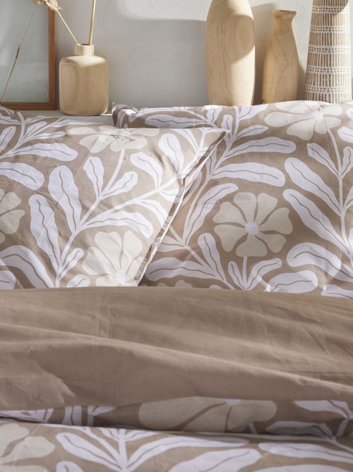Dekbedset met print - Voor 2-persoonsbed - Kiabi