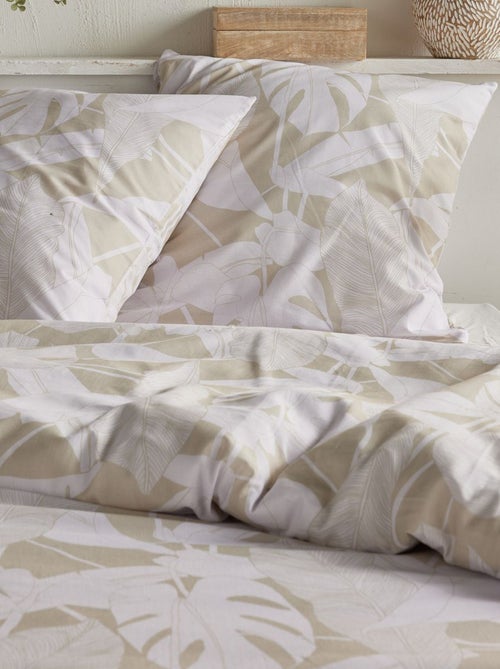 Dekbedset met print - Voor 2-persoonsbed - Kiabi