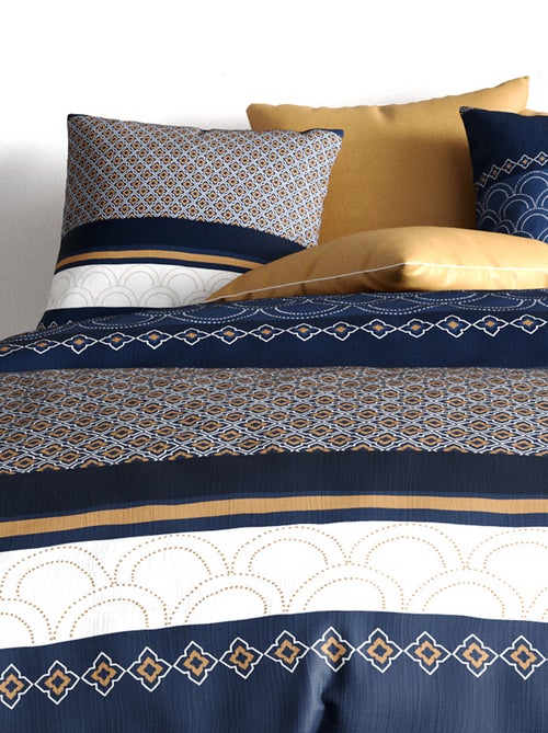 Dekbedset met print - Voor 2-persoonsbed - Kiabi
