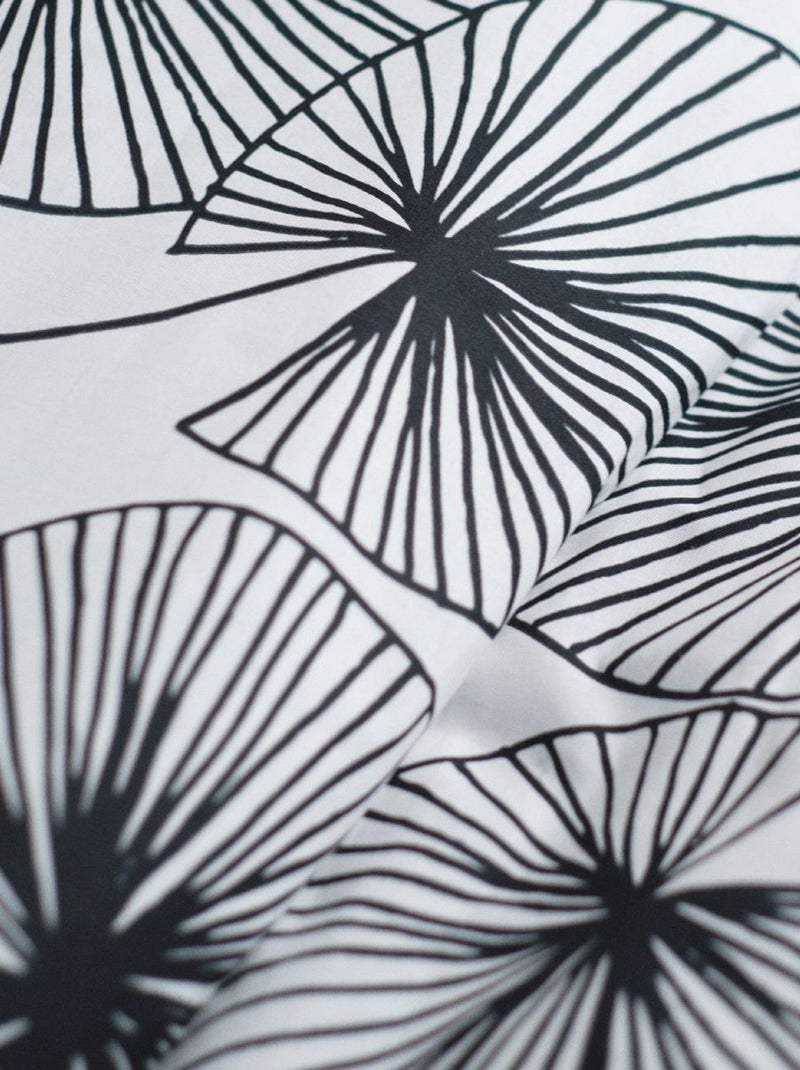 Dekbedset met print - Voor 2-persoonsbed WIT - Kiabi