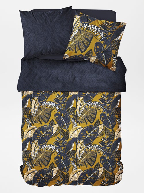 Dekbedset met print - Voor 2-persoonsbed - Kiabi