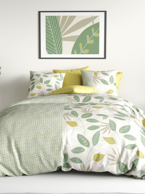 Dekbedset met print voor 2-persoonsbed - Kiabi