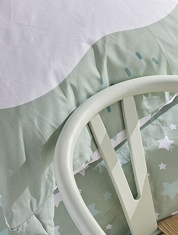 Dekbedset met uilenprint - 1-persoonsbed