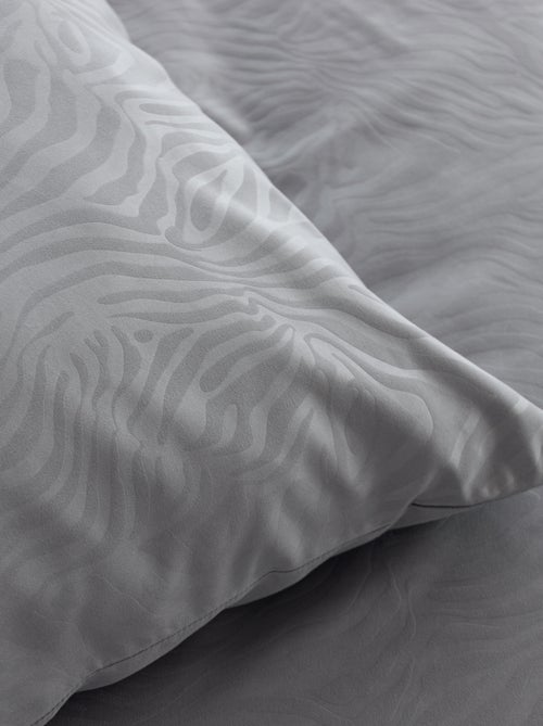 Dekbedset met zebraprint - Voor 2-persoonsbed - Kiabi