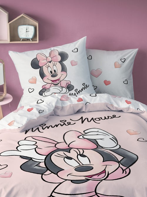 Dekbedset 'Minnie' - 1-persoonsbed - Kiabi