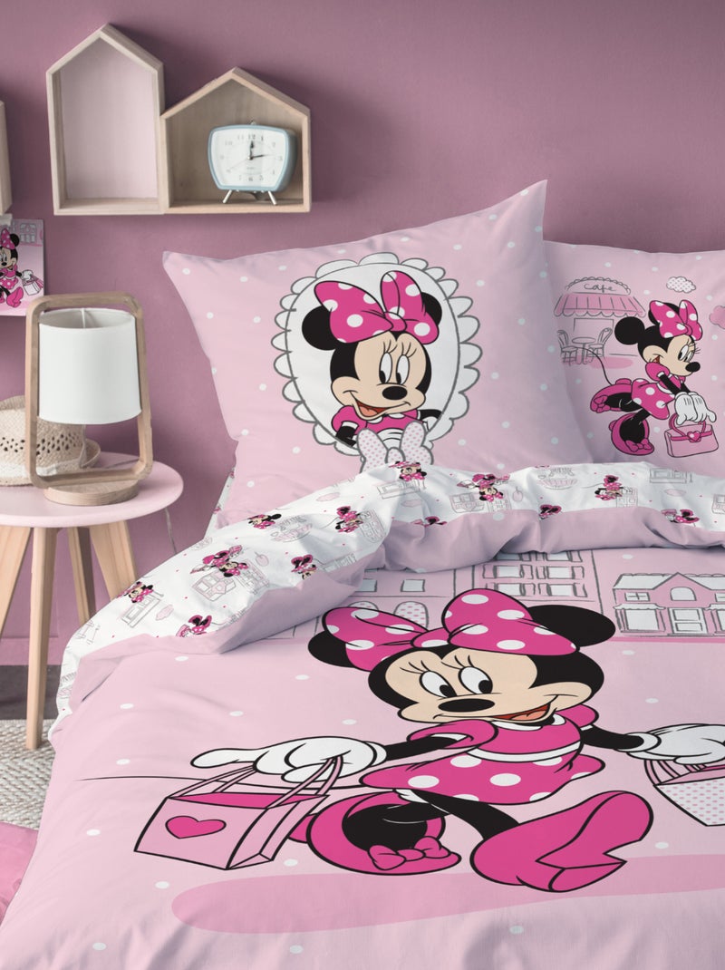 Dekbedset 'Minnie' - 1-persoonsbed ROSE - Kiabi