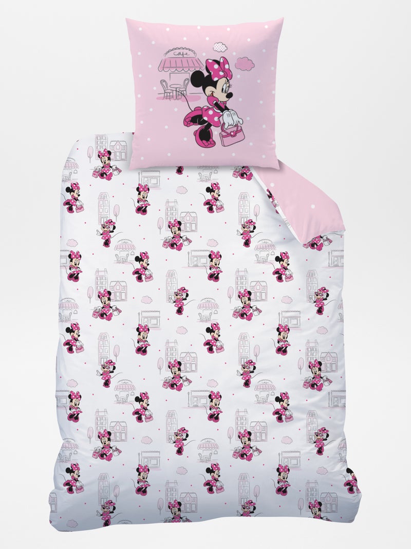 Dekbedset 'Minnie' - 1-persoonsbed ROSE - Kiabi