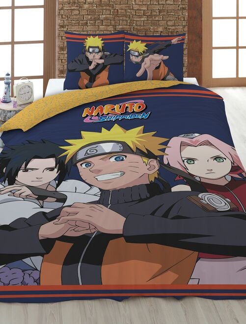 Dekbedset 'Naruto' - 1-persoonsbed - Kiabi