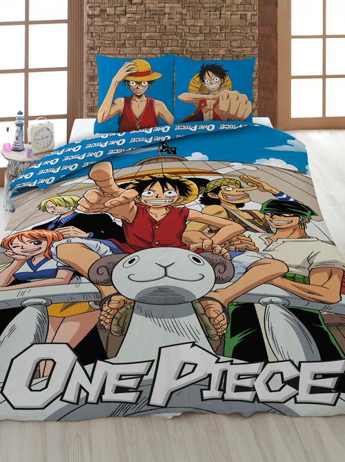 Dekbedset 'One Piece' - 1-persoonsbed - Kiabi