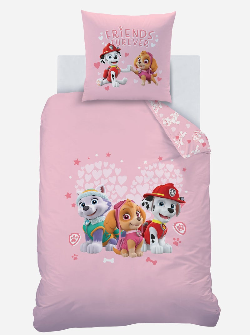 Dekbedset 'PAW Patrol' - 1-persoonsbed ROSE - Kiabi