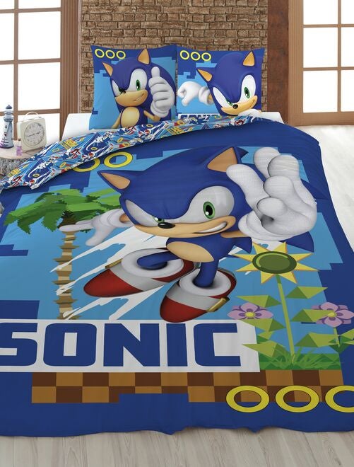 Dekbedset 'Sonic' - 1-persoonsbed - Kiabi