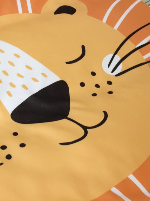 Dekbedset voor 1-persoonsbed met leeuwprint - Kiabi