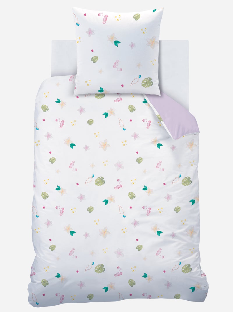 Dekbedset voor 1-persoonsbed 'Vaiana' PAARS - Kiabi