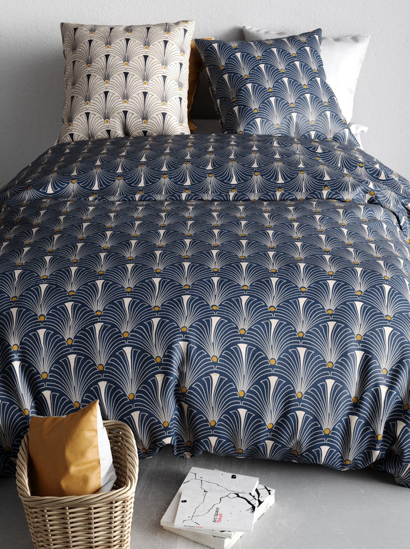 Dekbedset voor 2-persoonsbed BLAUW - Kiabi