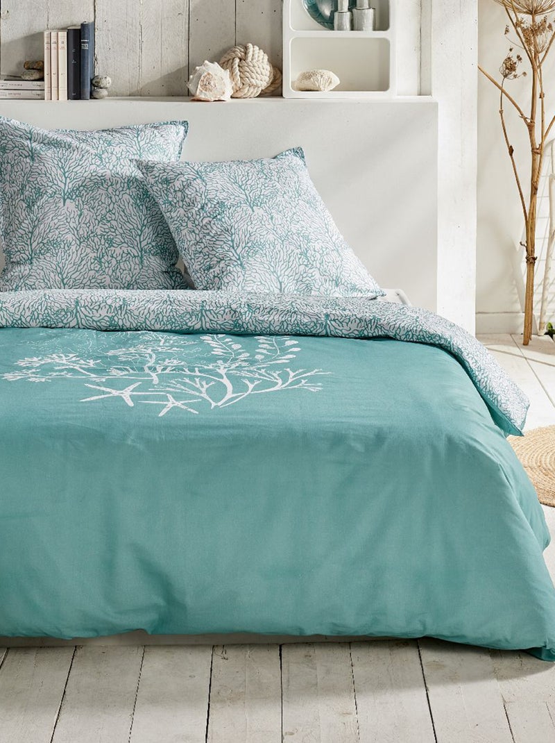 Dekbedset voor 2-persoonsbed Blauw - Kiabi