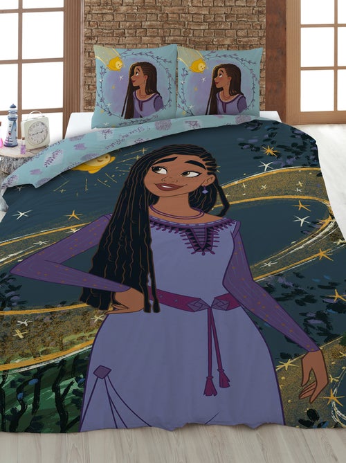 Dekbedset 'Wish' van 'Disney' - 1-persoonsbed - Kiabi