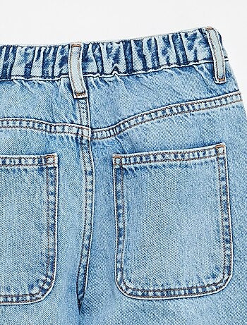Denim baggy fit met 5 zakken
