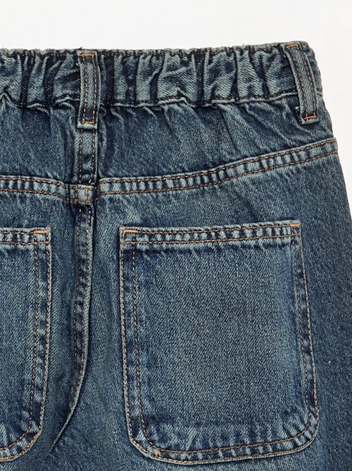 Denim baggy fit met 5 zakken - Kiabi