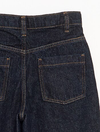 Denim barrel fit-broek