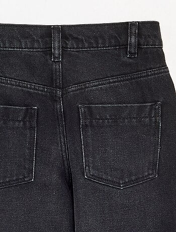 Denim barrel fit-broek
