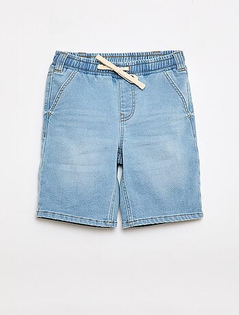 Denim bermuda - Makkelijk aan te trekken collectie