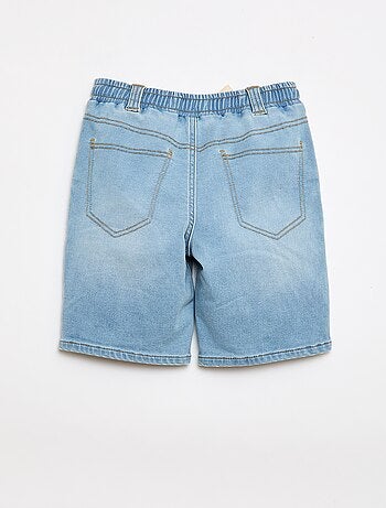Denim bermuda - Makkelijk aan te trekken collectie