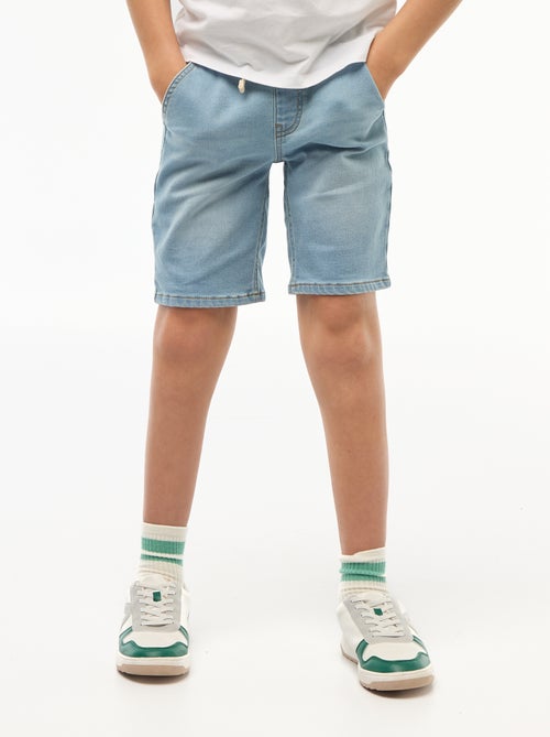 Denim bermuda - Makkelijk aan te trekken collectie - Kiabi