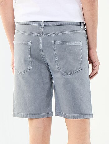 Denim bermuda met 5 zakken