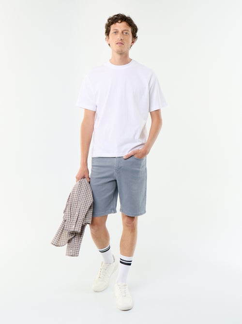 Denim bermuda met 5 zakken - Kiabi
