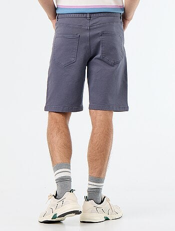 Denim bermuda met 5 zakken