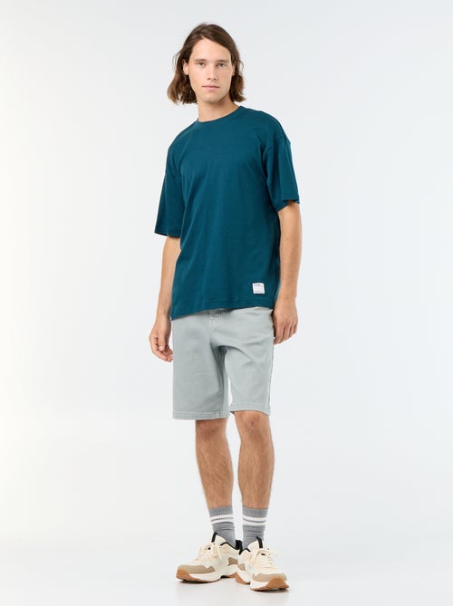 Denim bermuda met 5 zakken - Kiabi