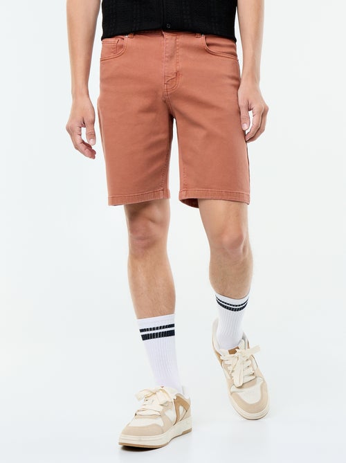 Denim bermuda met 5 zakken - Kiabi
