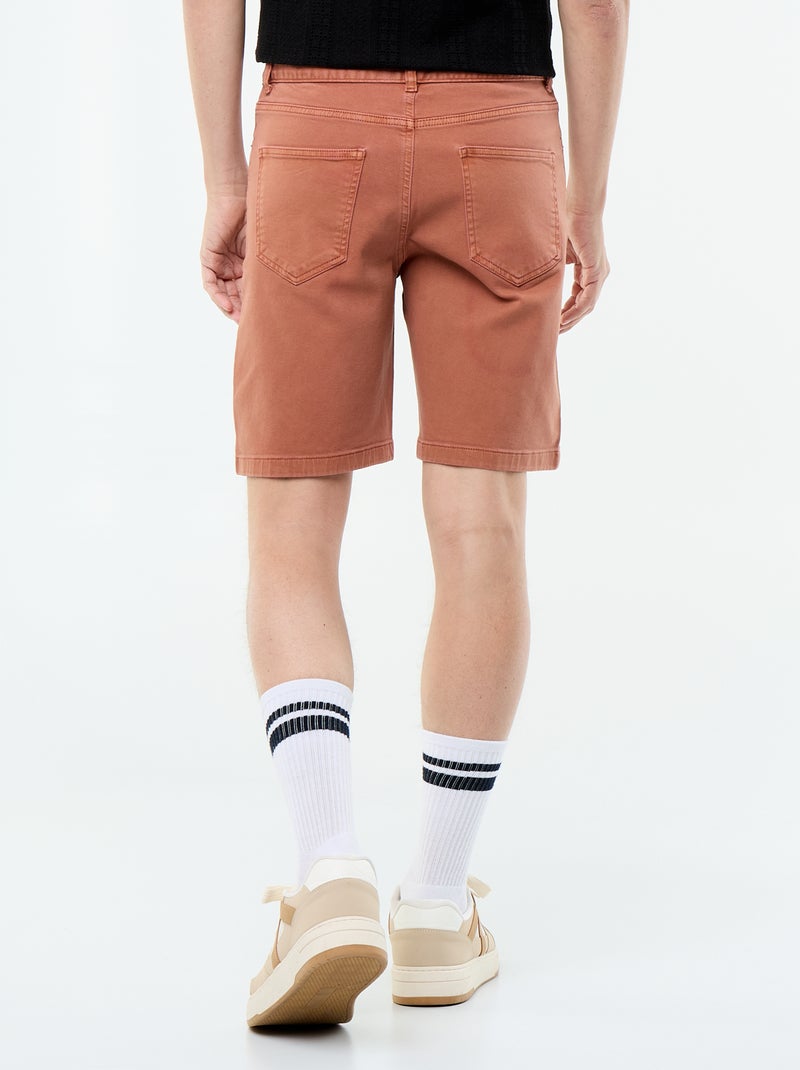 Denim bermuda met 5 zakken Rose - Kiabi