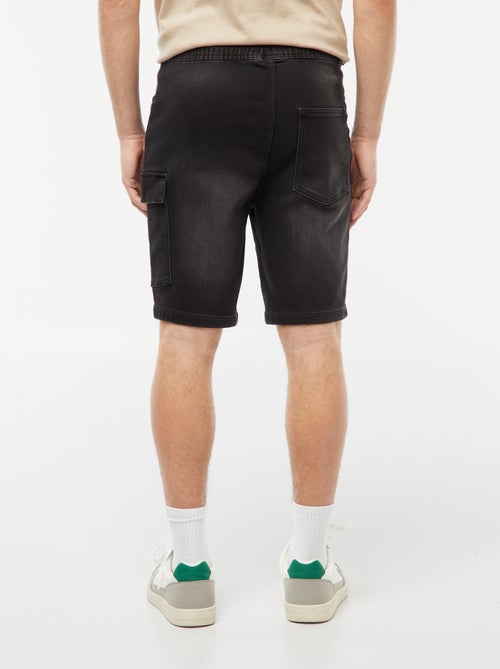 Denim bermuda met zakjes - Kiabi