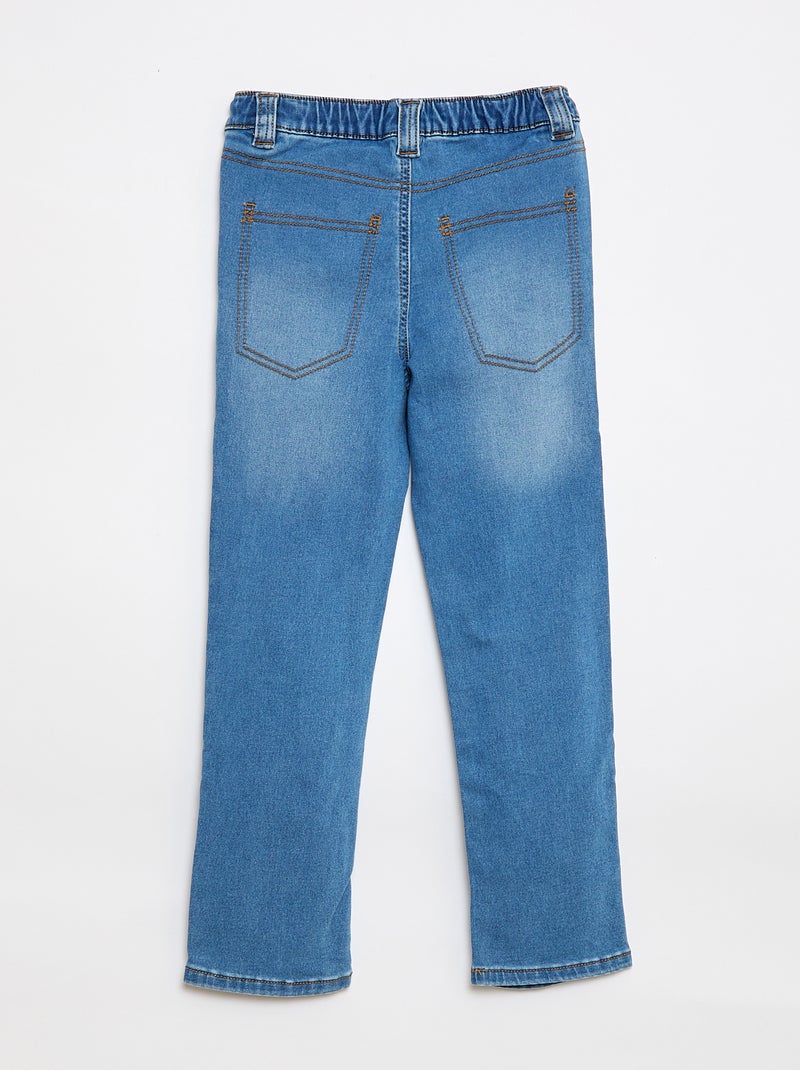Denim broek - instapcollectie BLAUW - Kiabi