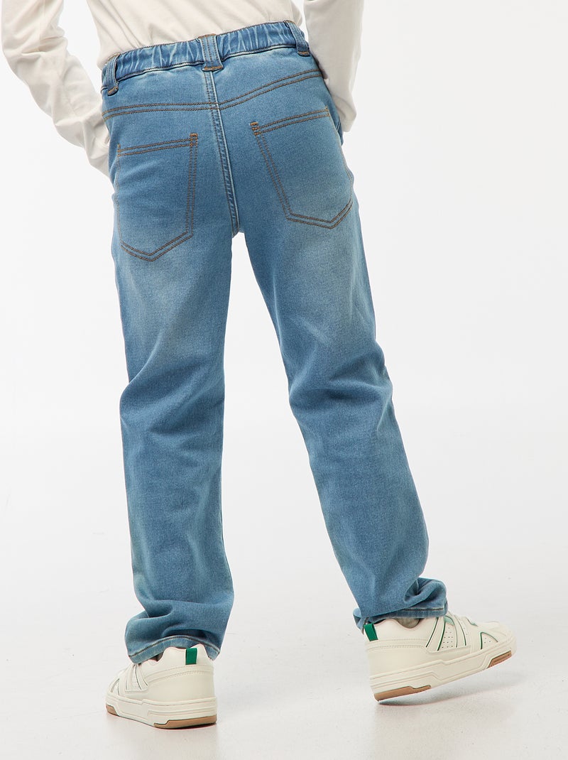 Denim broek - instapcollectie BLAUW - Kiabi