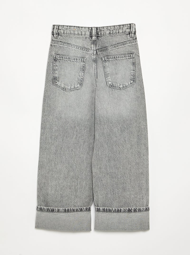 Denim broek Grijs - Kiabi