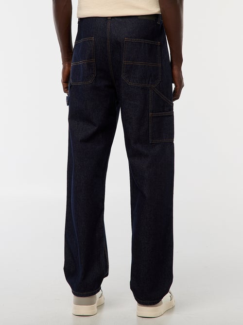 Denim broek in carpenterstijl - Kiabi